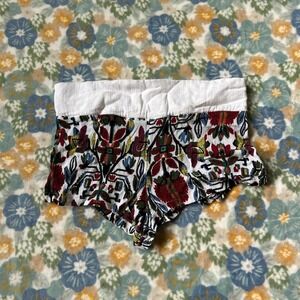 Anamá Floral soft viscose shorts with white lining Women's M